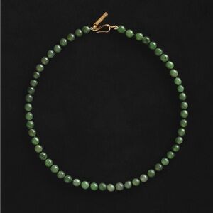Sophie Buhai Tiny Jade Boule Necklace